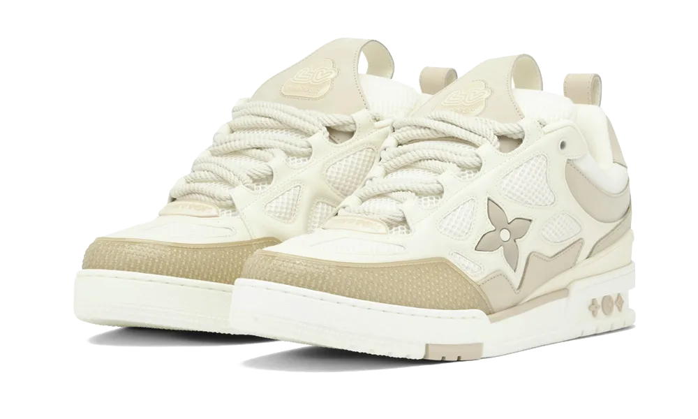 LV Skate Sneaker Beige White