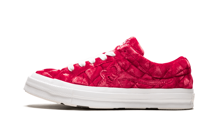 One Star Ox Golf Le Fleur TTC Quilted Velvet Barbados Cherry