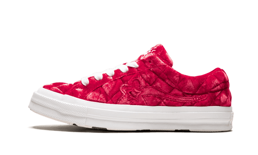 One Star Ox Golf Le Fleur TTC Quilted Velvet Barbados Cherry