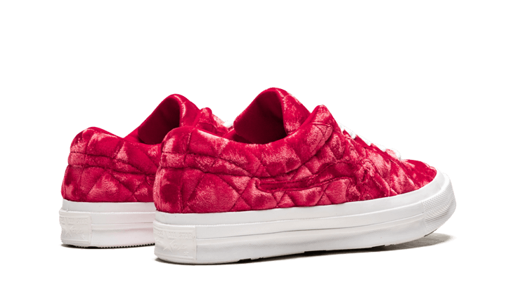 One Star Ox Golf Le Fleur TTC Quilted Velvet Barbados Cherry