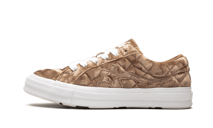 One Star Ox Golf Le Fleur TTC Quilted Velvet Brown Sugar