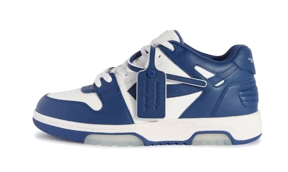 Out Of Office OOO Low Tops White Royal Blue