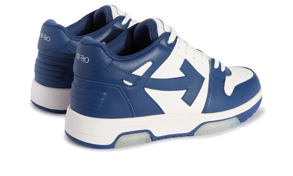 Out Of Office OOO Low Tops White Royal Blue