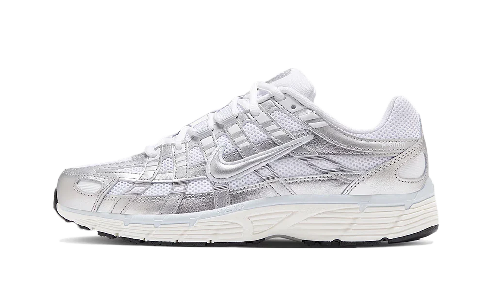 P-6000 White Metallic Silver
