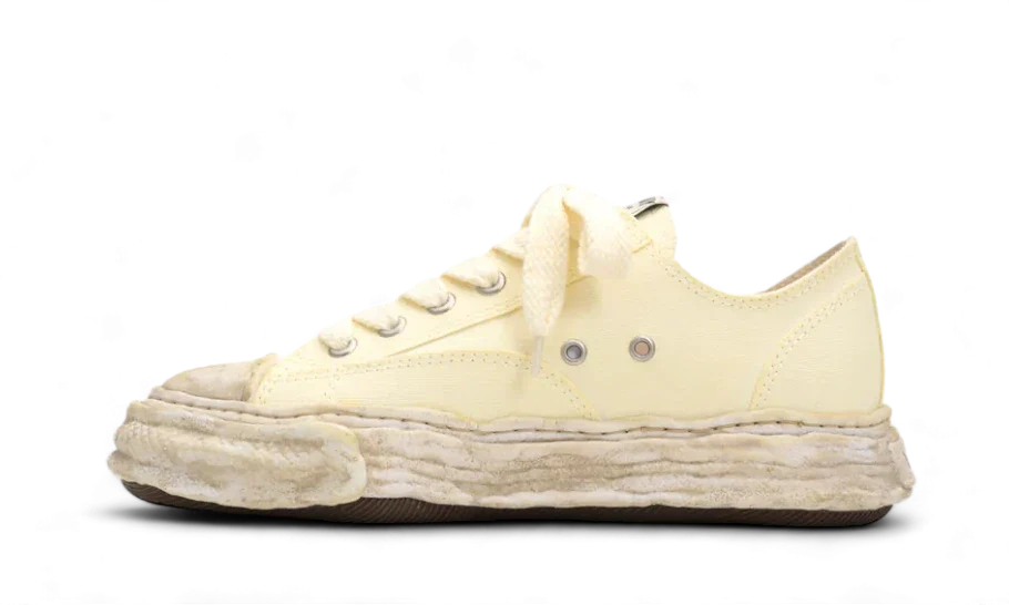 Peterson Canvas Low Vintage White