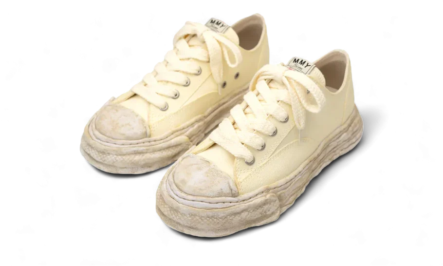 Peterson Canvas Low Vintage White