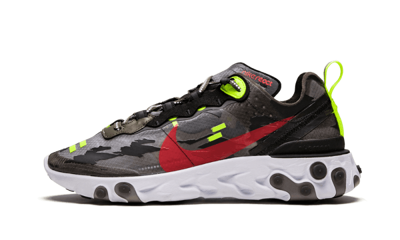 React Element 87 Medium Olive Volt Crimson
