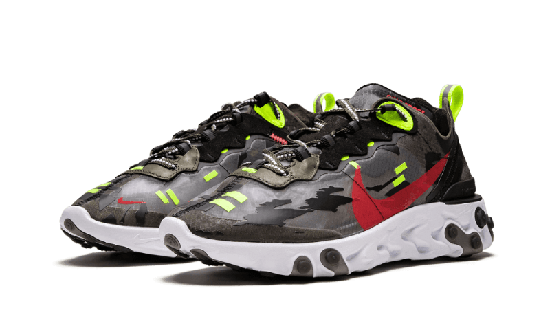 React Element 87 Medium Olive Volt Crimson