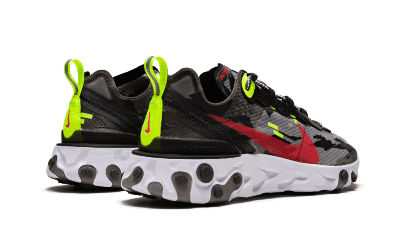 React Element 87 Medium Olive Volt Crimson