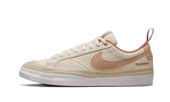 SB Blazer Low QS Doyenne Skateboards Coconut Milk Rattan