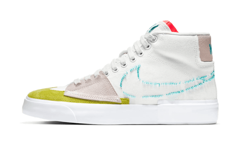 SB Blazer Mid Edge Hack Pack White Multi