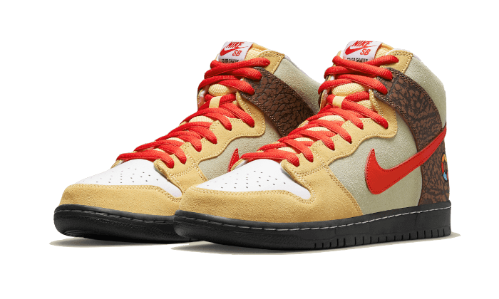 SB Dunk High Color Skates Kebab and Destroy