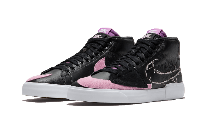 SB Zoom Blazer Mid Edge Black Purple Nebula