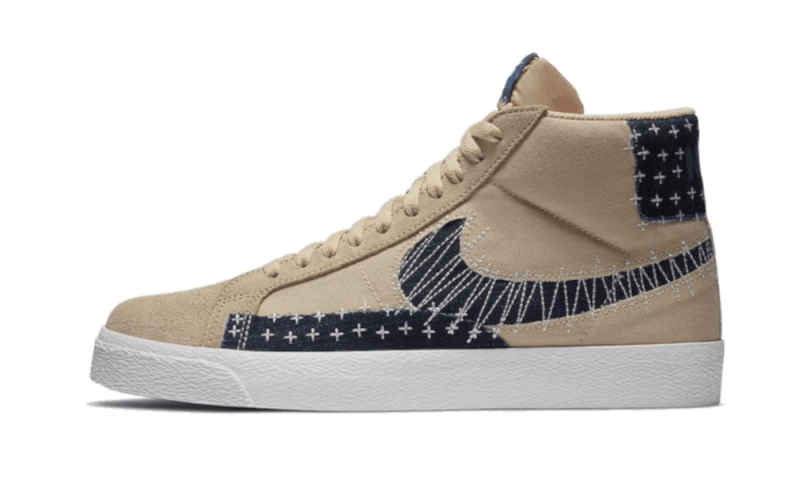 SB Zoom Blazer Mid Sashiko Sesame