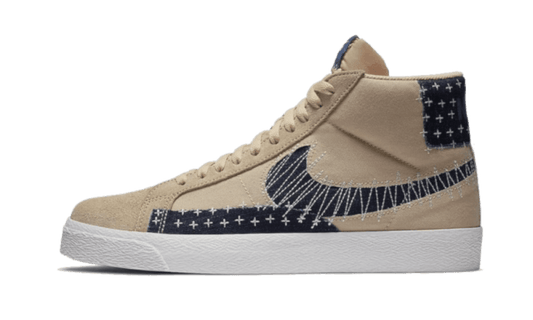 SB Zoom Blazer Mid Sashiko Sesame