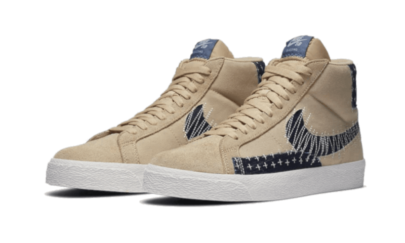 SB Zoom Blazer Mid Sashiko Sesame