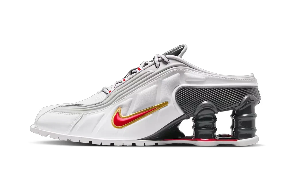 Shox MR4 Martine Rose White Varsity Red