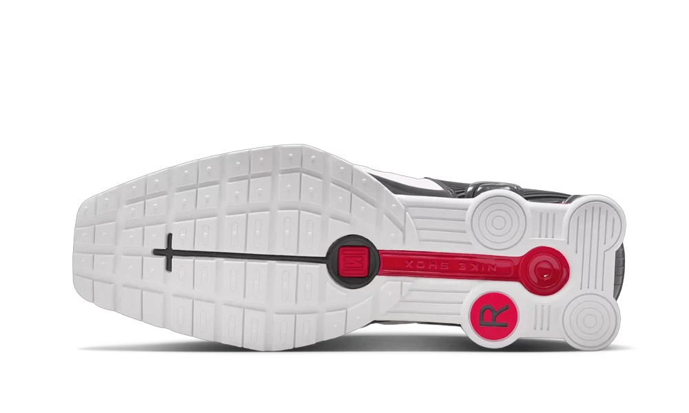 Shox MR4 Martine Rose White Varsity Red