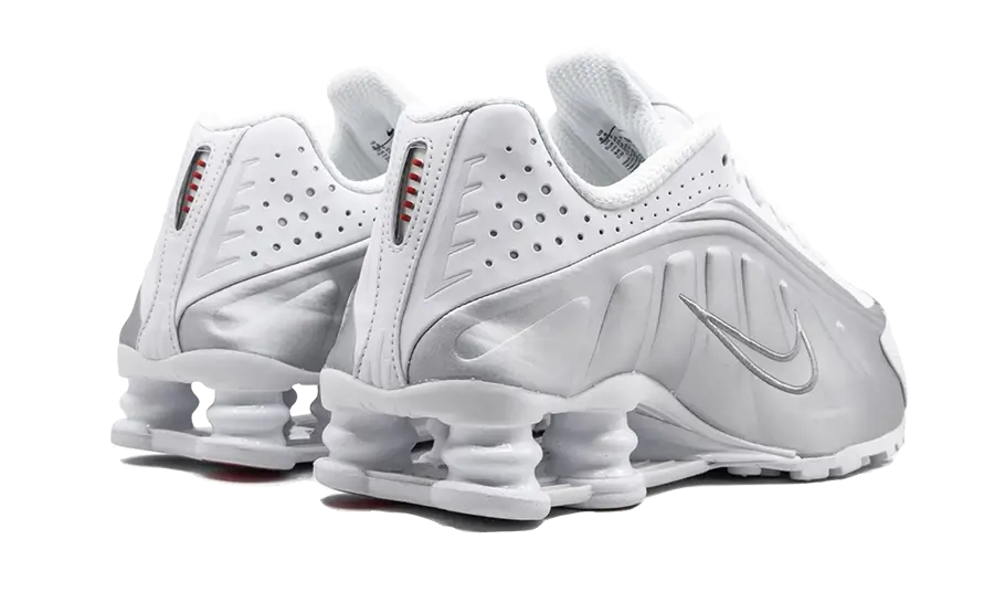 Shox R4 White Metallic Silver