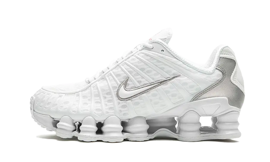 Shox TL White Metallic Silver Max Orange