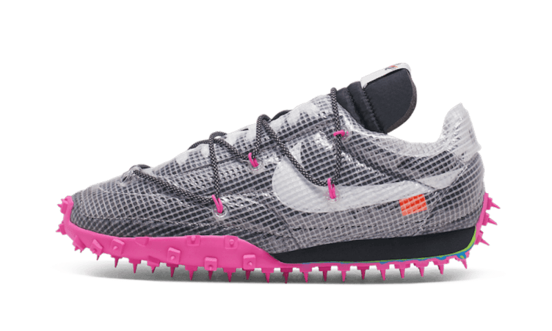 Waffle Racer Off-White Black Fuchsia