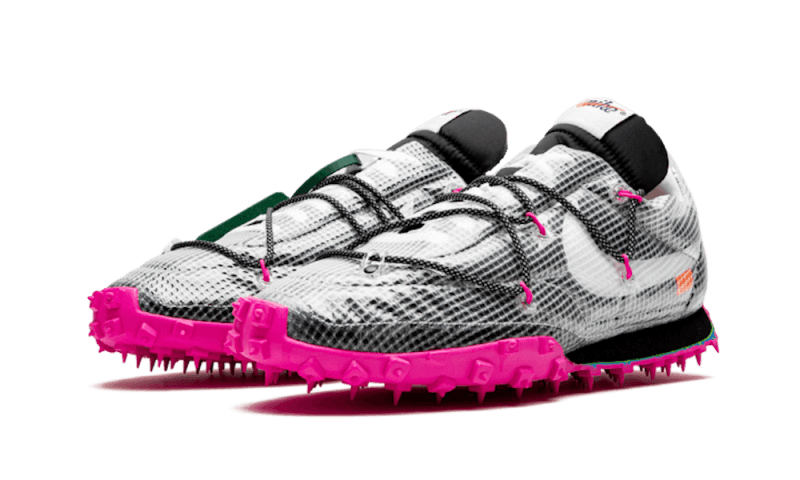 Waffle Racer Off-White Black Fuchsia