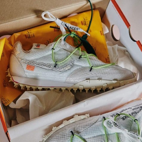 Waffle Racer Off-White White