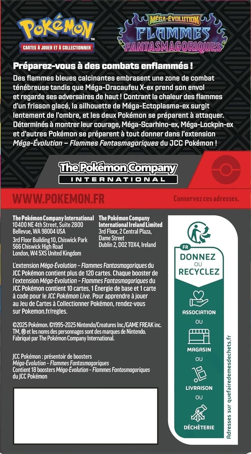 Demi-Display ME02 FR — Flammes Fantasmagoriques — Pokémon